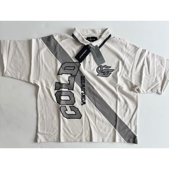 Cold Culture Cocky Polo Grey Large - Picture 1 of 5